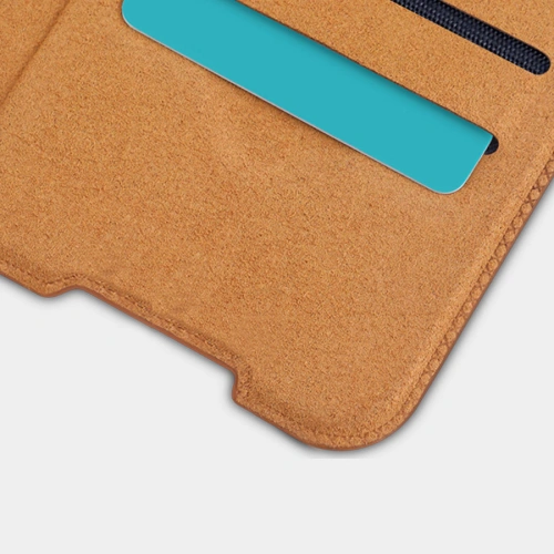 Buy Nillkin Qin Xiaomi Redmi Note 11S 5G/11T 5G/Poco M4 Pro 5G brown - NLK671 - {ean13} - Home Screen Store Europe