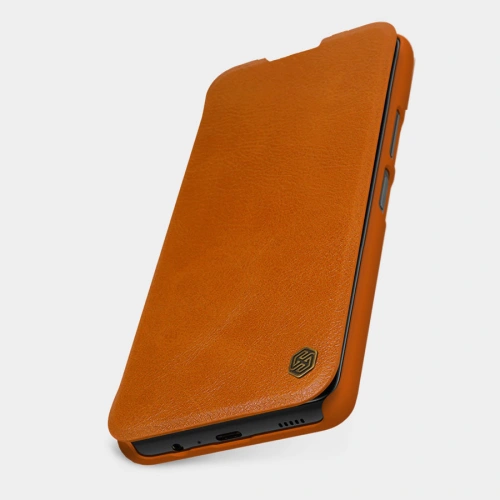 Buy Nillkin Qin Xiaomi Redmi Note 11S 5G/11T 5G/Poco M4 Pro 5G brown - NLK671 - {ean13} - Home Screen Store Europe