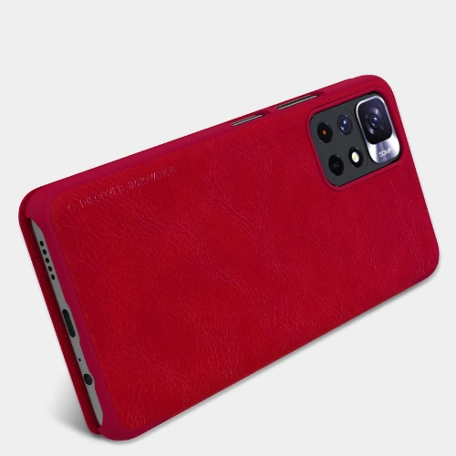 Buy Nillkin Qin Xiaomi Redmi Note 11S 5G/11T 5G/Poco M4 Pro 5G brown - NLK671 - {ean13} - Home Screen Store Europe