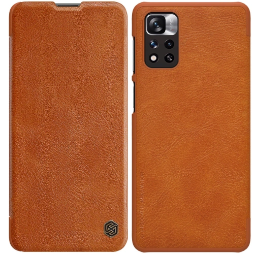 Kup Case Nillkin Qin Xiaomi Mi11i HyperCharge braun - NLK673 - {ean13} - Sklep Home Screen