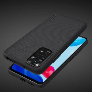 Kup Etui Nillkin Super Frosted Shield Xiaomi Redmi Note 11S 5G/11T 5G/Poco M4 Pro 5G negru - NLK674 - {ean13} - Sklep Home Screen