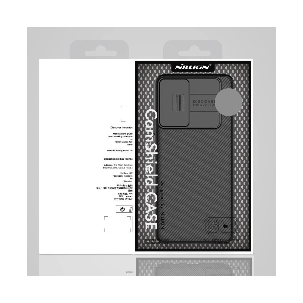 Etui Nillkin CamShield Xiaomi Redmi Note 11S 5G/11T 5G/Poco M4 Pro 5G niebieski