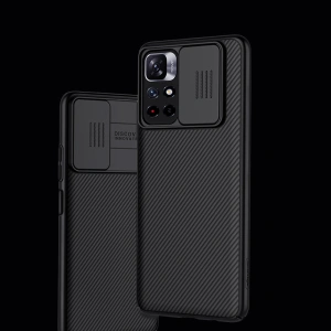 Kup Etui Nillkin CamShield Xiaomi Redmi Note 11S 5G/11T 5G/Poco M4 Pro 5G albastru - NLK675 - {ean13} - Sklep Home Screen