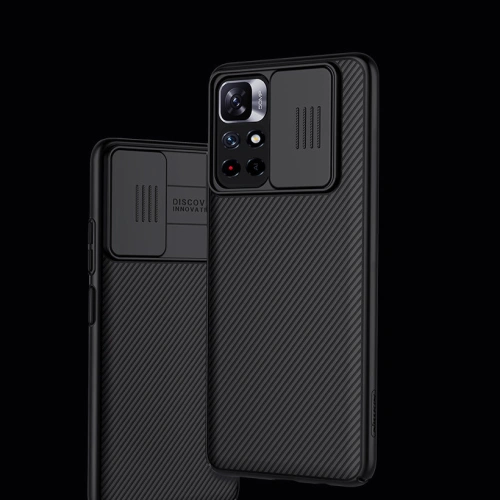 Kup Etui Nillkin CamShield Xiaomi Redmi Note 11S 5G/11T 5G/Poco M4 Pro 5G modrá - NLK675 - {ean13} - Sklep Home Screen