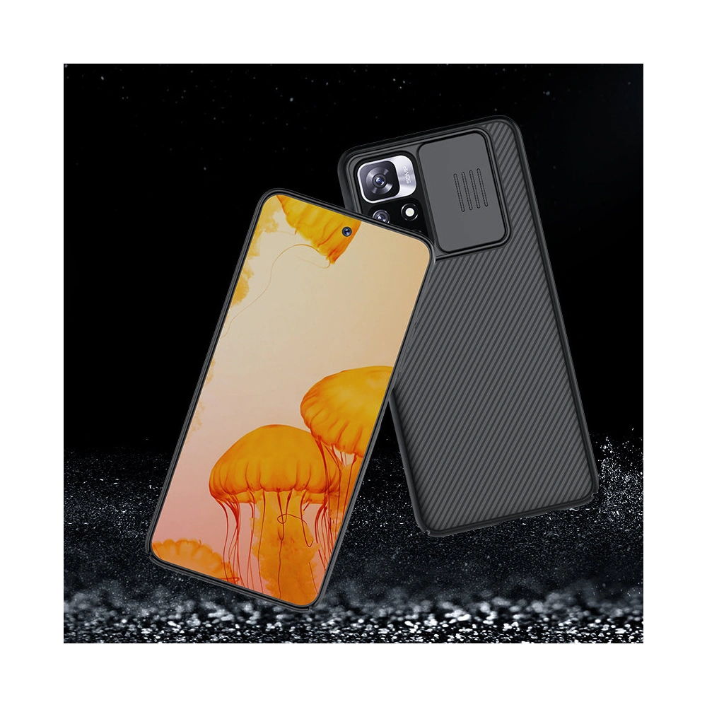 Etui Nillkin CamShield Xiaomi Redmi Note 11S 5G/11T 5G/Poco M4 Pro 5G niebieski