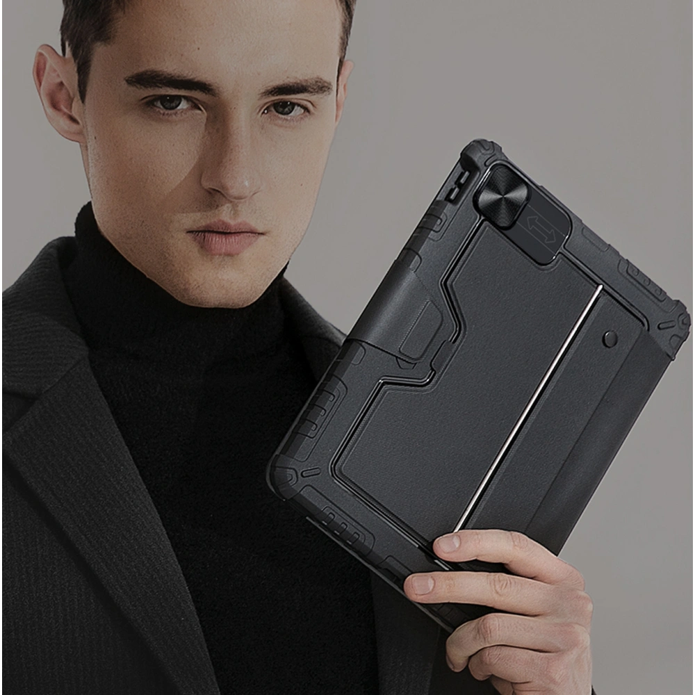 Etui Nillkin Armor Keyboard Bluetooth Apple iPad Air 10.9 2020 (4. gen)/iPad Pro 11 2018/2020/2021 (1., 2. i 3. gen) czarny