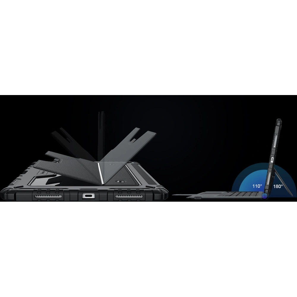 Etui Nillkin Armor Keyboard Bluetooth Apple iPad Air 10.9 2020 (4. gen)/iPad Pro 11 2018/2020/2021 (1., 2. i 3. gen) czarny