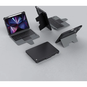 Kup Etui Nillkin Armor Keyboard Bluetooth Apple iPad Air 10.9 2020 (4. gen)/iPad Pro 11 2018/2020/2021 (1., 2. i 3. gen) czarny - NLK678 - {ean13} - Sklep Home Screen