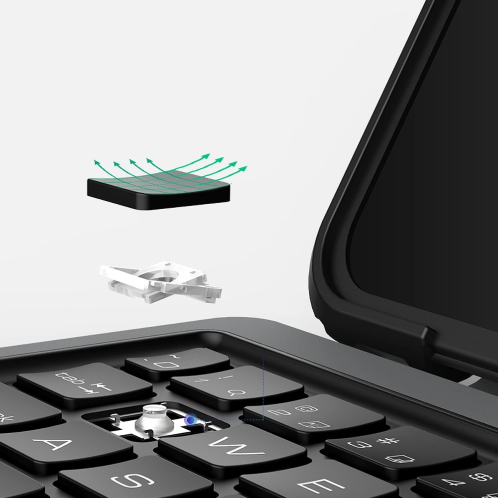 Etui Nillkin Armor Keyboard Bluetooth Apple iPad Air 10.9 2020 (4. gen)/iPad Pro 11 2018/2020/2021 (1., 2. i 3. gen) czarny