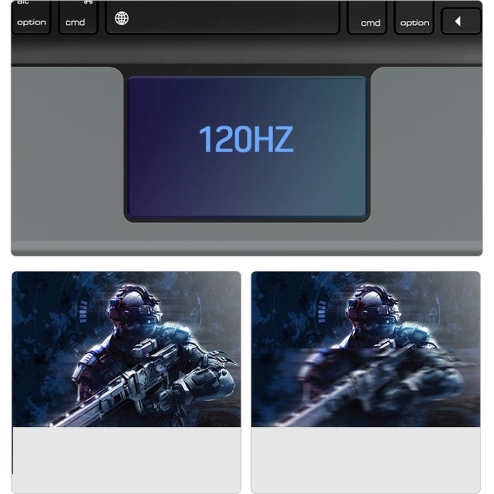 Etui Nillkin Armor Keyboard Bluetooth Apple iPad Air 10.9 2020 (4. gen)/iPad Pro 11 2018/2020/2021 (1., 2. i 3. gen) czarny