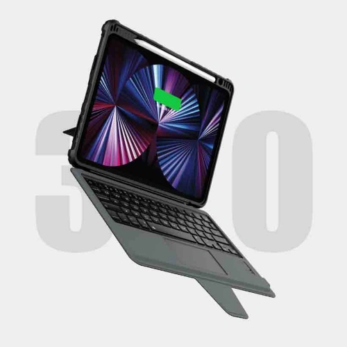 Kup Etui Nillkin Armor Keyboard Bluetooth Apple iPad Air 10.9 2020 (4. gen)/iPad Pro 11 2018/2020/2021 (1., 2. és 3. gen) fekete - NLK678 - {ean13} - Sklep Home Screen