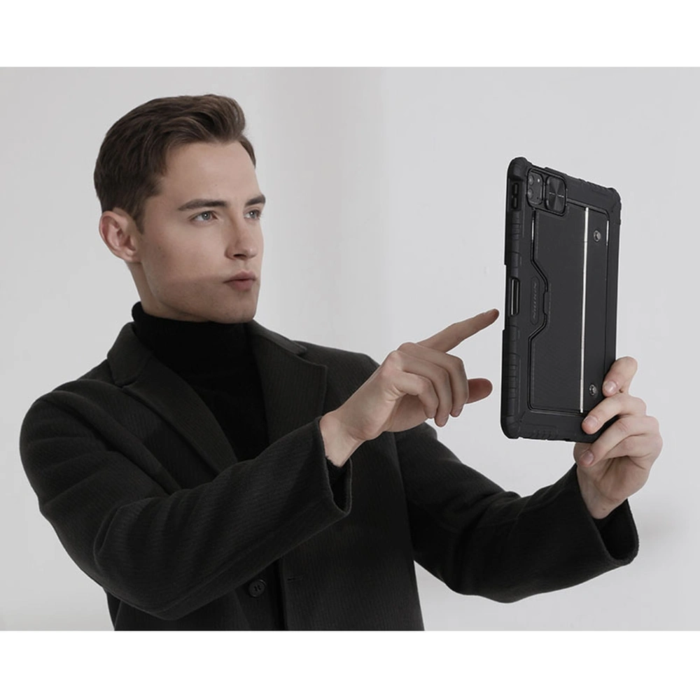 Etui Nillkin Armor Keyboard Bluetooth Apple iPad Air 10.9 2020 (4. gen)/iPad Pro 11 2018/2020/2021 (1., 2. i 3. gen) czarny