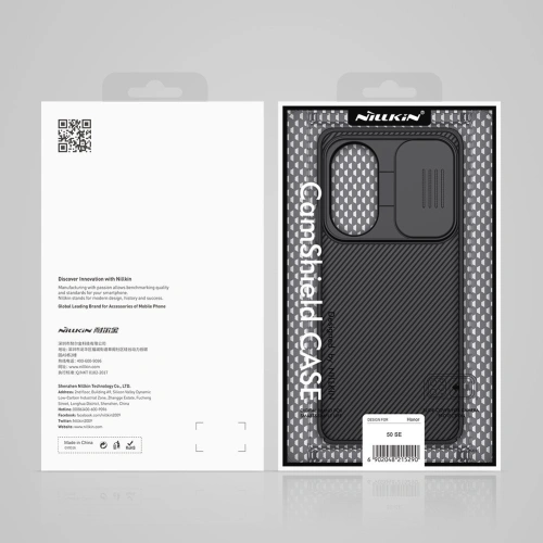 Kup Case Nillkin CamShield Honor 50 SE/Huawei Nova 9 SE schwarz - NLK679 - {ean13} - Sklep Home Screen