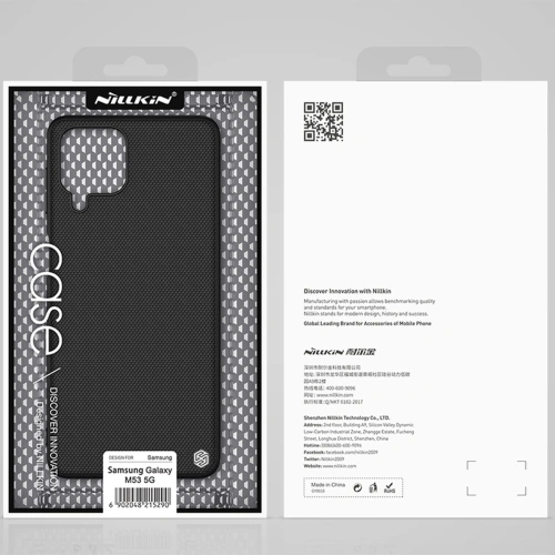 Kup Etui Nillkin Textured Samsung Galaxy M53 5G negru - NLK682 - {ean13} - Sklep Home Screen