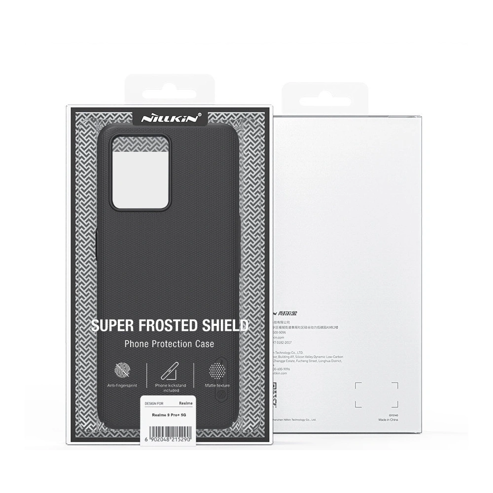Etui Nillkin Super Frosted Shield Pro Realme 9 Pro+ Plus czarny