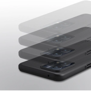 Case Nillkin Super Frosted Shield Pro Realme 9 Pro+ Plus schwarz
