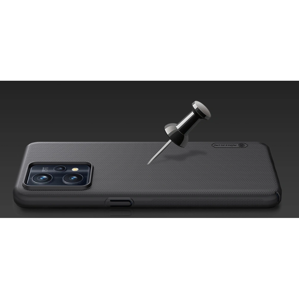 Etui Nillkin Super Frosted Shield Pro Realme 9 Pro+ Plus czarny