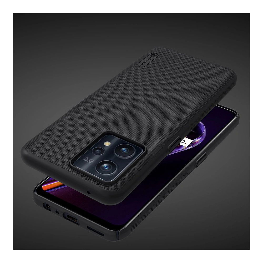 Etui Nillkin Super Frosted Shield Pro Realme 9 Pro+ Plus czarny