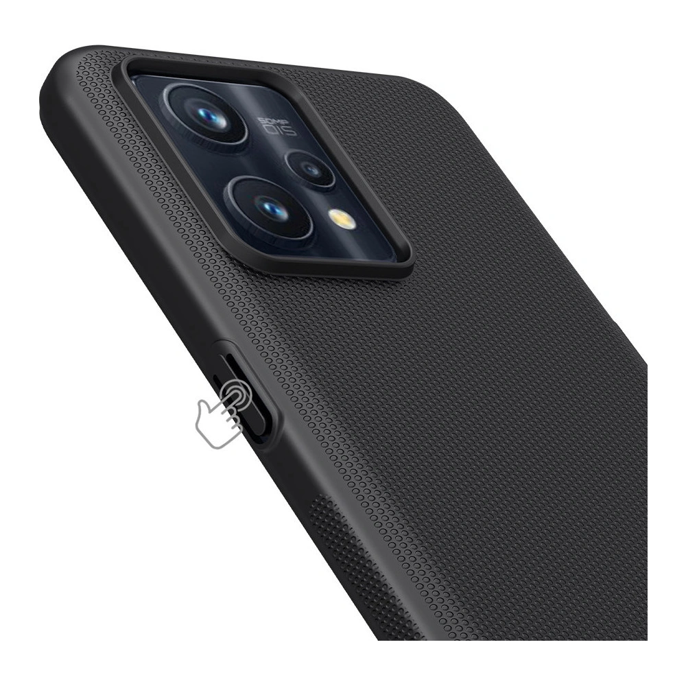 Etui Nillkin Super Frosted Shield Pro Realme 9 Pro+ Plus czarny