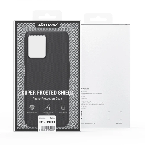 Kup Case Nillkin Super Frosted Shield Pro Realme 9 Pro schwarz - NLK686 - {ean13} - Sklep Home Screen