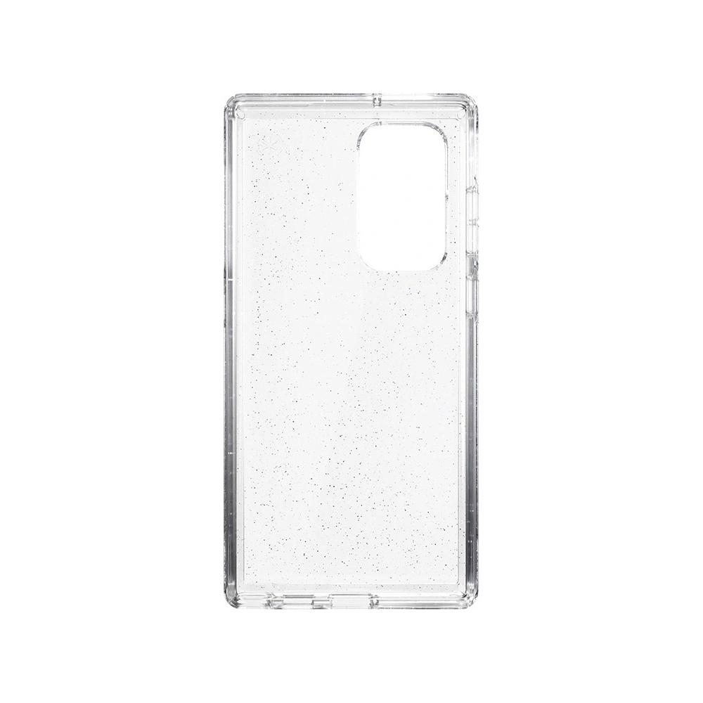 Etui Speck Presidio Perfect-Clear with Glitter MICROBAN Samsung Galaxy S22 Ultra (Clear/Platinum Glitter)