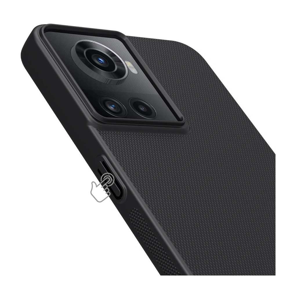 Etui Nillkin Super Frosted Shield Pro OnePlus Ace czarny