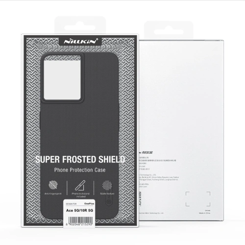 Kup Etui Nillkin Super Frosted Shield Pro OnePlus Ace fekete - NLK688 - {ean13} - Sklep Home Screen