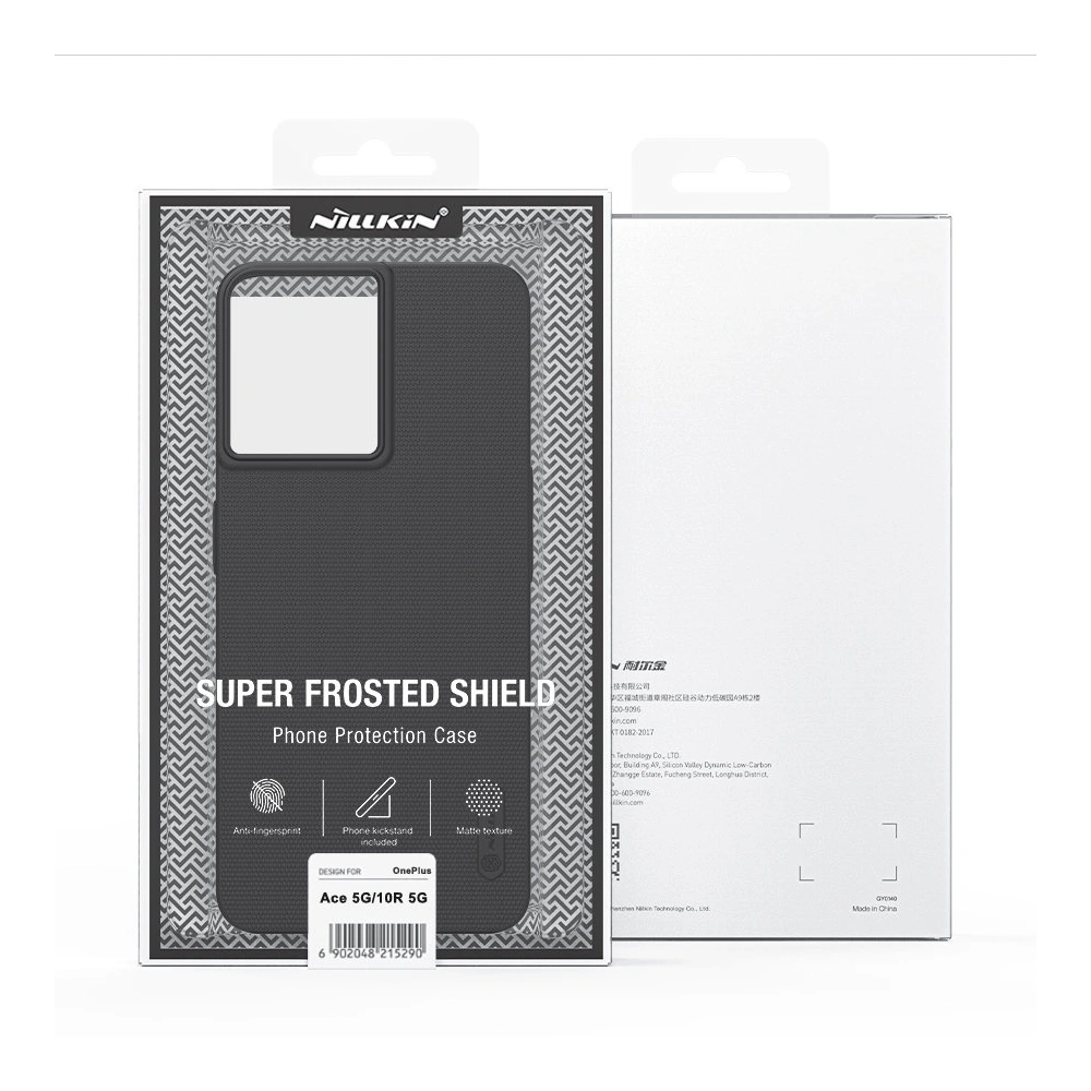 Etui Nillkin Super Frosted Shield Pro OnePlus Ace czarny