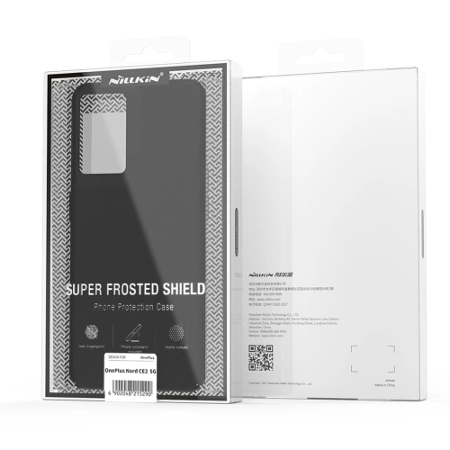 Buy Nillkin Super Frosted Shield Pro OnePlus Nord CE 2 5G black - NLK689 - {ean13} - Home Screen Store Europe