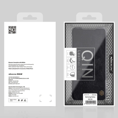 Kup Etui Nillkin Qin Samsung Galaxy M33 5G czarny - NLK690 - {ean13} - Sklep Home Screen