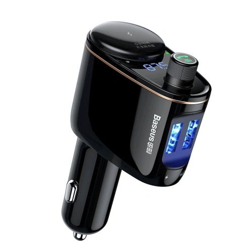 Kup FM-Transmitter mit Auto-Ladegerät Baseus Locomotive Black - BSU083BLK - {ean13} - Sklep Home Screen