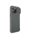Etui Nillkin Qin Cloth Pro Apple iPhone 13 Pro szary