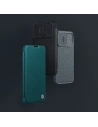 Etui Nillkin Qin Cloth Pro Apple iPhone 13 Pro szary