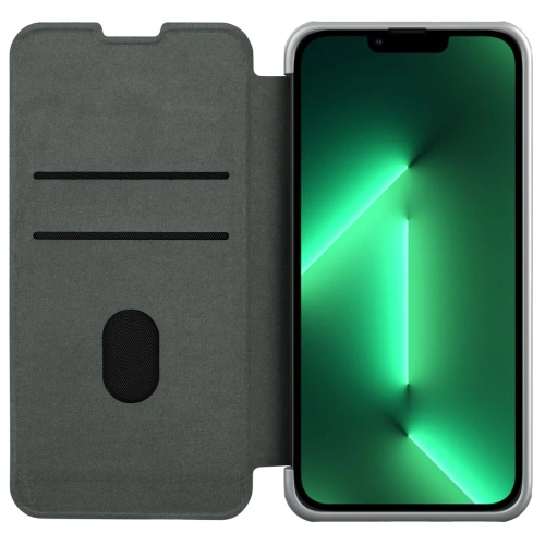 Kup Case Nillkin Qin Cloth Pro Apple iPhone 13 Pro Max grau - NLK694 - {ean13} - Sklep Home Screen