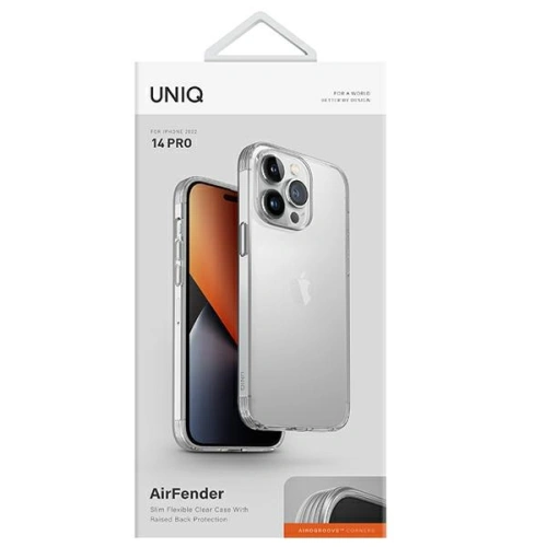 Kup Case UNIQ Air Fender für Apple iPhone 14 Pro nude transparent - UNIQ759 - {ean13} - Sklep Home Screen