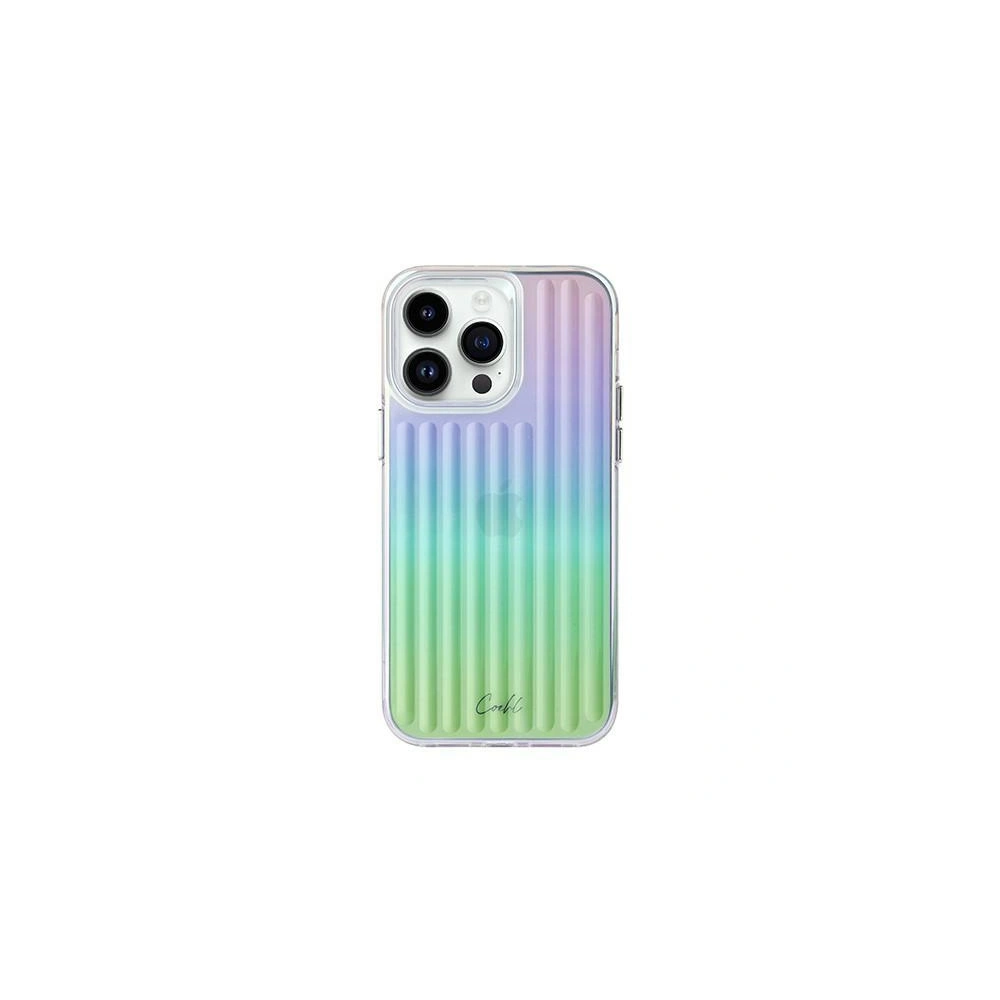 Etui UNIQ Coehl Linear Apple iPhone 14 Pro opalowy/iridescent