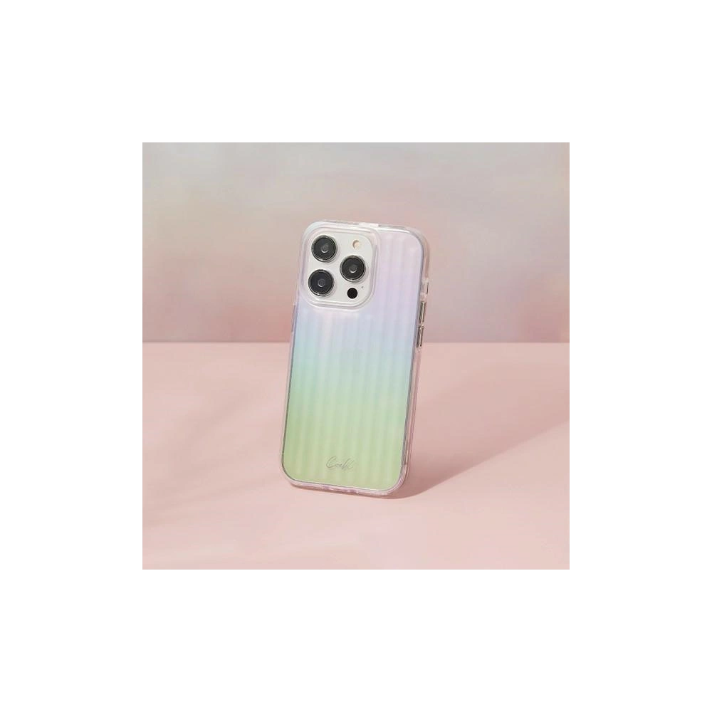 Etui UNIQ Coehl Linear Apple iPhone 14 Pro opalowy/iridescent