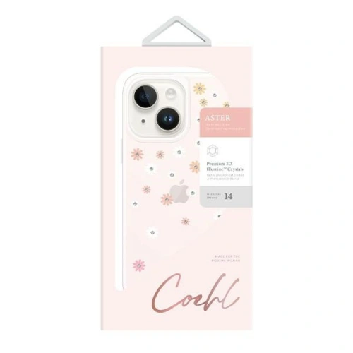 Kup Etui UNIQ Coehl Aster Apple iPhone 14 roz/pink primăvară - UNIQ770 - {ean13} - Sklep Home Screen