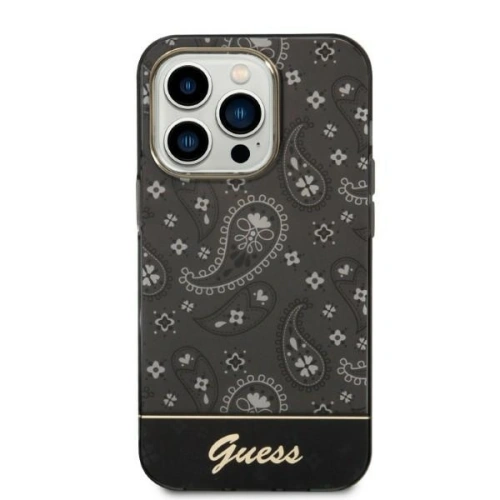 Kup Etui Guess GUHCP14XHGBNHK Apple iPhone 14 Pro Max czarny/black hardcase Bandana Paisley - GUE2184 - {ean13} - Sklep Home Screen