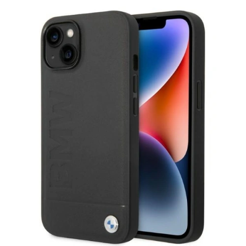 Kup Etui BMW BMHMP14SSLLBK Apple iPhone 14 czarny/black hardcase Signature Logo Imprint Magsafe - BMW325 - {ean13} - Sklep Home Screen