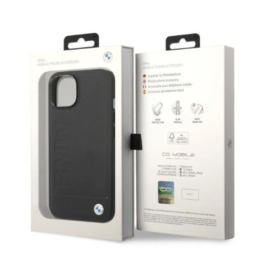 Kup Etui BMW BMHMP14SSLLBK Apple iPhone 14 černý/black hardcase Signature Logo Imprint Magsafe - BMW325 - {ean13} - Sklep Home Screen