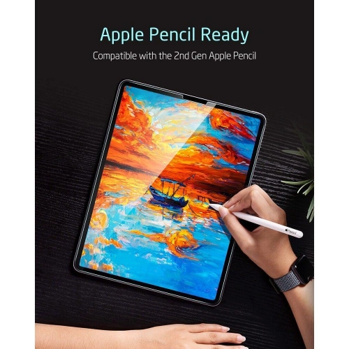 Kup Sticlă ESR din sticlă temperată pentru Apple iPad Pro 12.9 2020/2021 (generatia a 4-a și a 5-a) Clar [2 PACK] - ESR577 - {ean13} - Sklep Home Screen