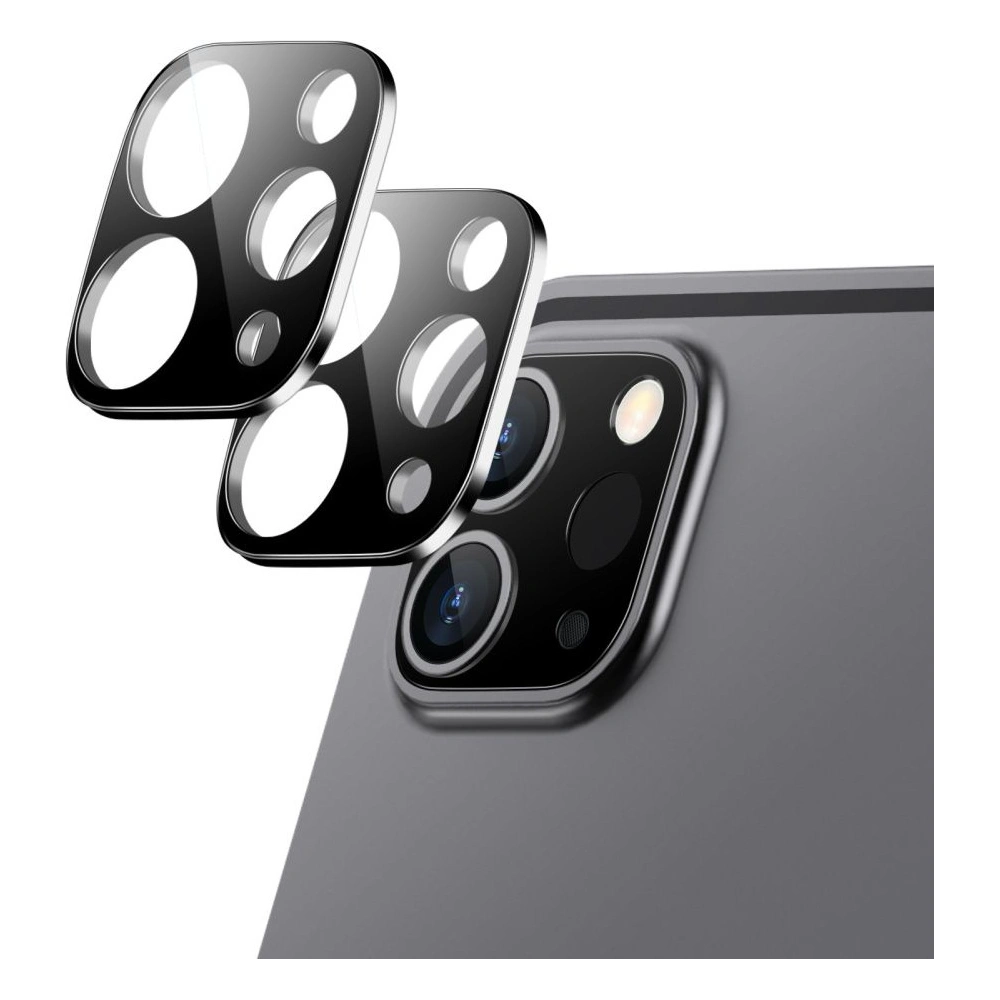 Szkło na aparat ESR Camera Lens Apple iPad Pro 12.9 2020/2021 (4, 5 gen)/iPad Pro 11 2020/2021 (2, 3 gen) Black [2 PACK]