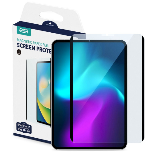 Kup Folia ESR Paper Feel Magnetic Apple iPad Pro 11 2020/2021 (2, 3 gen)/iPad Air 10.9 2020/2022 (4, 5 gen) Matte Clear - 4894240155455 - ESR580 - Homescreen.pl
