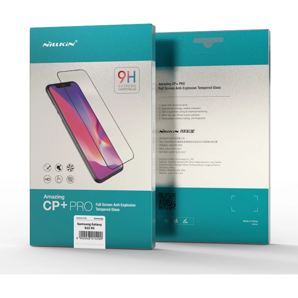 Szkło hartowane Nillkin Amazing CP+ PRO Samsung Galaxy S22 czarny