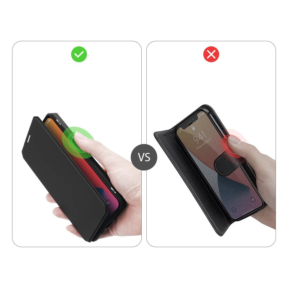 Etui Dux Ducis Skin X Apple iPhone 12/12 Pro czarny