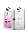 Kup Etui Karl Lagerfeld KLHCP14STGKCP Apple iPhone 14 hardcase różowy/pink Gradient Ikonik Karl & Choupette - KLD1172 - {ean13} - Sklep Home Screen