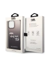 Kup Etui Karl Lagerfeld KLHCP14XTGKCK Apple iPhone 14 Pro Max hardcase czarny/black Gradient Ikonik Karl & Choupette - KLD1173 - {ean13} - Sklep Home Screen