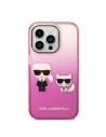 Kup Etui Karl Lagerfeld KLHCP14XTGKCP Apple iPhone 14 Pro Max hardcase różowy/pink Gradient Ikonik Karl & Choupette - KLD1174 - {ean13} - Sklep Home Screen