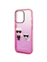 Kup Etui Karl Lagerfeld KLHCP14XTGKCP Apple iPhone 14 Pro Max hardcase różowy/pink Gradient Ikonik Karl & Choupette - KLD1174 - {ean13} - Sklep Home Screen